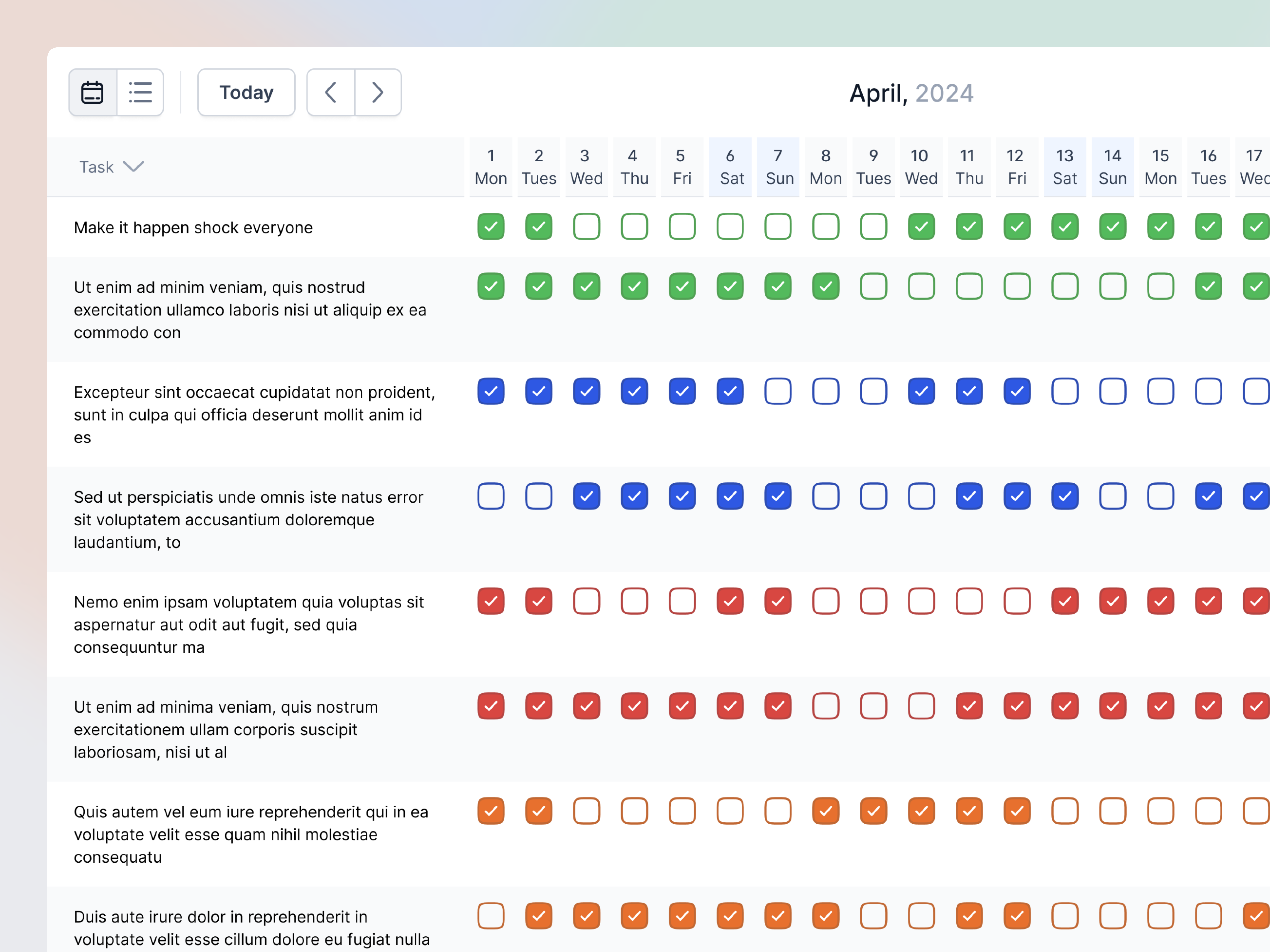 SaaS Habit Tracking Application UI Design Concept appdesign creativetech dailyhabits dailyui dashboarddesign designconcept digitalwellness habittracking interfacedesign mobiledesign productivityapp saas taskmanagement techinnovation uiux userexperience userinterface uxdesign visualdesign webappdesign
