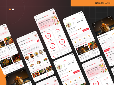 FlavorFind - Recipe Sharing App UI Design app design figma design food app mobile app design mobile design recipe app recipe app design recipe app ui ideas recipe sharing app ui design ui ux design