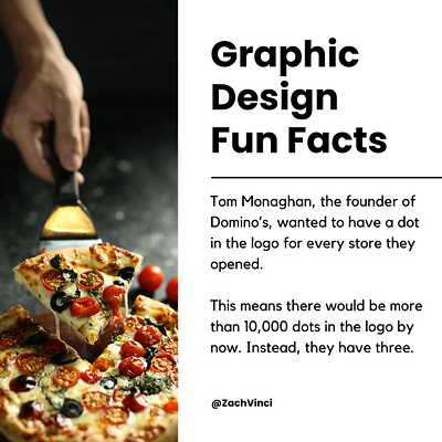 Graphic Design Fun Fact #9 | Zach Vinci art art design design designer graphic design zach vinci