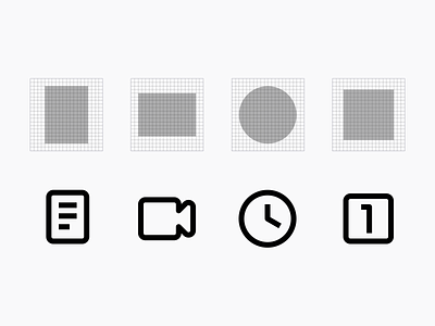 Firefox icons, key shapes custom icons design system firefox grid icon design icon designer icon set iconography icons mozilla shapes