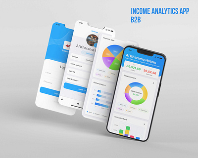 Income Analytics App graphic design logo ui