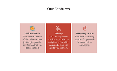 Tastybuds Website Services Section branding design illustration logo product typography ui ux