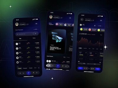 Random Trader Finance | Forex | Pay | Trading | Crypto | Wallet android apple crypto app crypto currency currency exchange finance finance app forex ios mobile ui nft trader trading vision pro wallet