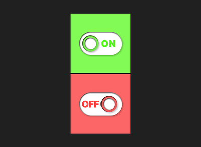 Dailyui#015 On/Off Switch dailyui dailyui15 dailyuichallenge figma ui