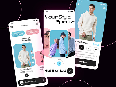 Fashion E-commerce Mobile App app app design asifuxdev design e commerce e commerce app ui ui ux ux website