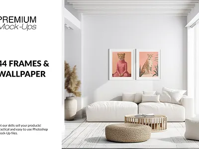 44 Frames and Wallpaper Mockup frame mockup frames mockups frames template mock ups mockup poster poster mockups poster template realistic mockup wall mockup wall mockups wall stickers wallpaper mockup