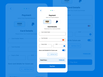 Credit Card Checkout Page app checkout dailyui design figma mobile ui