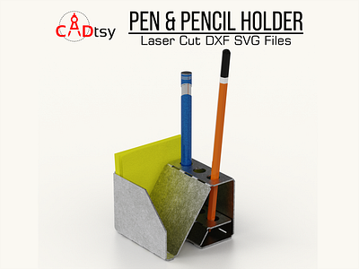 Metal Pen Holder CNC Laser / Plasma Cutting DXF/SVG Files plasma cutting art