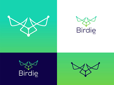 Bardie Tech bard ai logo bard tech logo creative design gradient logo logo logotipo logotype minimalistic design modern logo tech logo