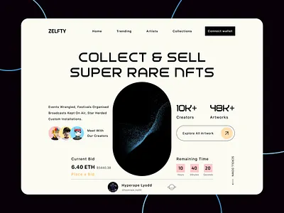 NFT Marketplace Website Design asifuxdev design nft nft app nft web nft website ui ux web design website design