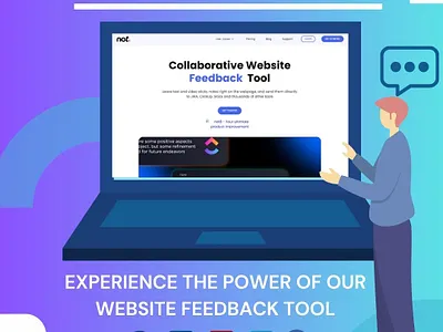 Experience the Power of Our Website Feedback Tool graphic design online website review tool