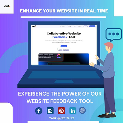 Experience the Power of Our Website Feedback Tool graphic design online website review tool