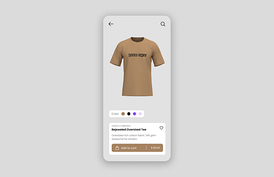 #012 - Ecommerce Cart ui