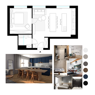 Apartment floor plan 2.0 architecture design floorplan