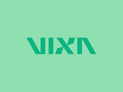 "VIXA" Logo Animation 2/2 2d 2d animation 2d motion animation branding logo motion graphics