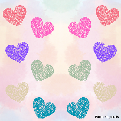 Valentines design graphic illustration patterns product valentines