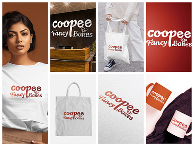 Coopee Fancy Bakes Brand Design adobe illustrator adobe photoshop bakery brand design branding design graphic design