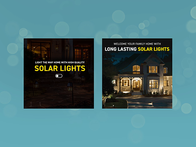 Outdoor Solar Store Meta GIF Ads animation design digital design graphic design lighting meta ads motion graphics ppc marketing solar solar power ui ux
