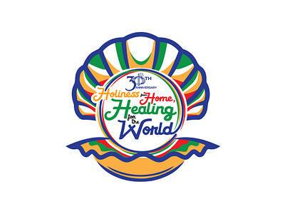 HOLINESS FROM HOME, HEALING FOR THE WORLD (MISAMIS OCCIDENTAL) ablaze catholic cfc couples for christ design fiesta logo logo design logo desisgn misamis occidental pearl