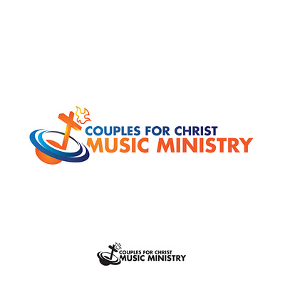 CFC-MUSIC MINISTRY OFFICIAL LOGO (PUBLISHED) ablaze cfc couples for christ design fiesta logo logo design music ministry