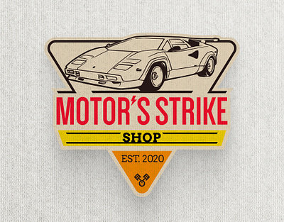 Logotype for Cars model shop branding design draw graphic design logo