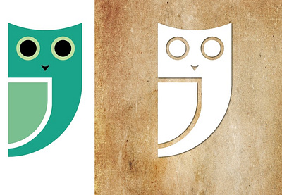 A Cute Owl graphic design logo design minimalist logo natural logo natural logo design