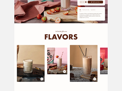 Oat Brothers healthy food delivery clean design digital design flavors food healthy illustration logo product detail page typography ui ux webdesign