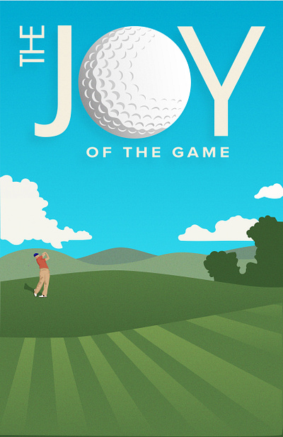 The Joy of the Game adobe illustrator brand illustration digital illustration illustrator typography