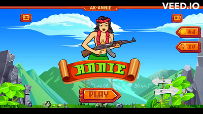 AK Annie | Project 2d animation 2d game animation game development illustration metaverse