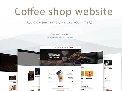 Coffee shop Website design graphic design interface desgine landing page design prototype design ui ux design website design website ui ux