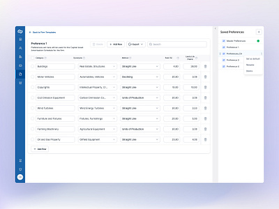 Preferences for SaaS Platform branding design fintech illustration interaction design product design ui ui ux design uiux design ux design