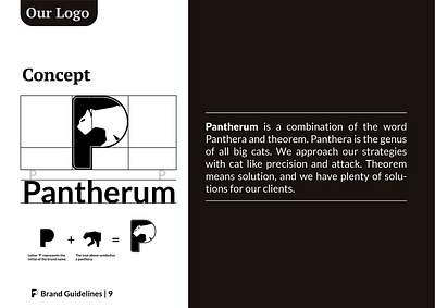 Branding I Concept of Logo branding design graphic design icon identity illustration logo panther pantherum ui ux vector