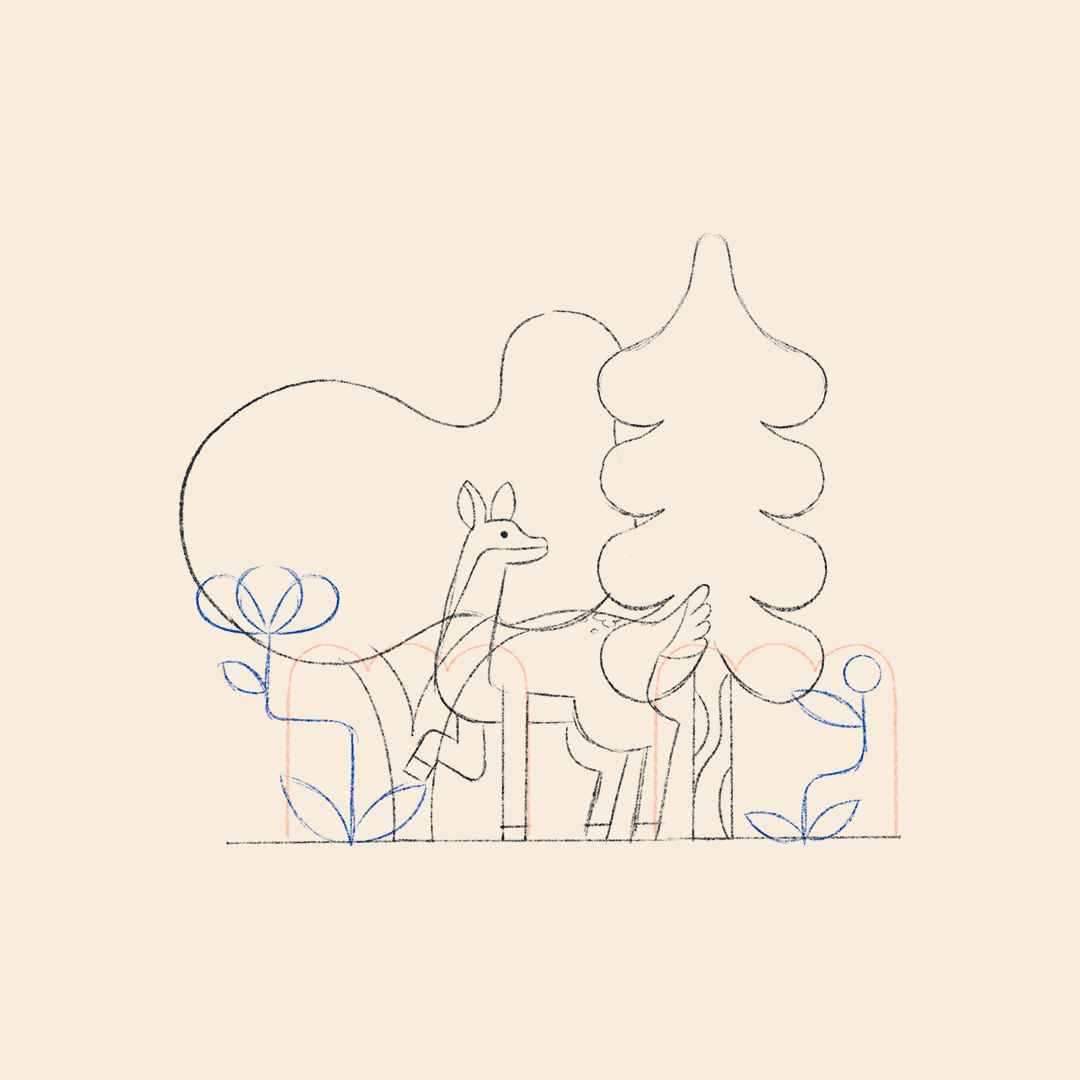 Tree Exploration 2d animation design illustration illustration art illustration design illustrations illustrator motion graphics