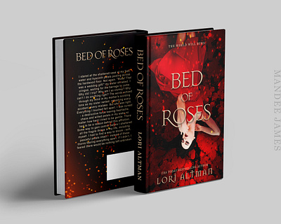 Bed of Roses Book Cover book cover book cover design book jacket design design editorial design graphic design layout design publication design