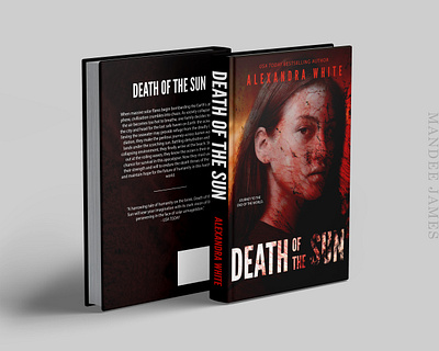 Death of the Sun Book Cover book cover book cover design book jacket design design editorial design graphic design layout design publication design