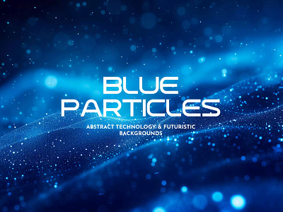 Dark Blue and Glow Particle Backgrounds 3d abstract backdrop background blue blue background blur blurred bokeh futuristic illustration light light bokeh particle particles tech futuristic technology wallpaper wave wavy