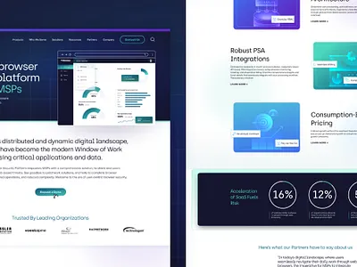 Atakama Website b2b digital design msps saas security technology ux web design website