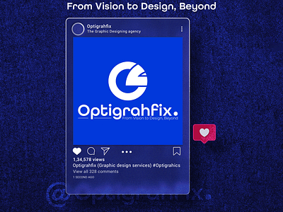 Optigrahfix. (The graphic design corporation) 3d 3d logo branding business logo corporation design graphic design graphic services logo logo design optigrahfix