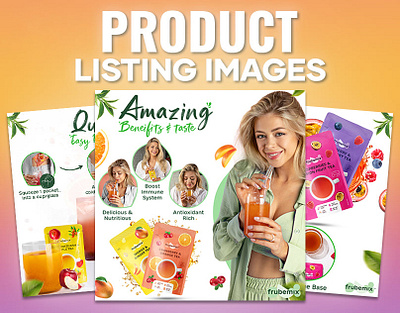 Amazon Product Listing Images 3d amazon animation branding graphic design listing images logo motion graphics ui