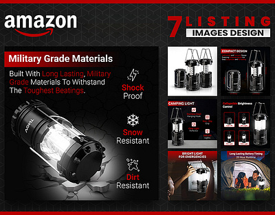 Amazon Product Listing Images 3d animation branding graphic design logo motion graphics ui