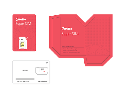 SIM card and envelope design envelope packaging sim