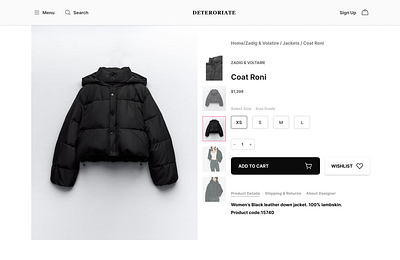 E-commerce design animation ui