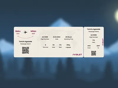 Boarding Passd boarding card design branding dailyui design illustration ui uidesign ux