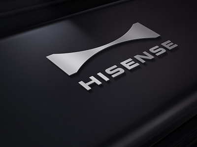 Hisense Concept in Action 3d abstract brand branding china electronics high tech hisense innovation laser logo luxury monogram rebrand redesign