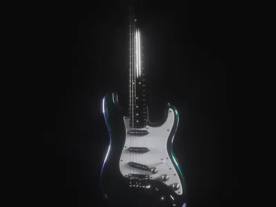 Strato 70s Vibes / 3D Render Concept 3d animation cine cinema4d motion graphics octa octane render product visualization