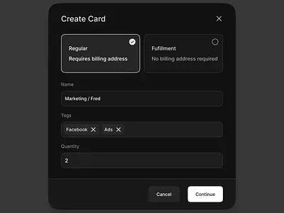 Credit Card design typography ui ux