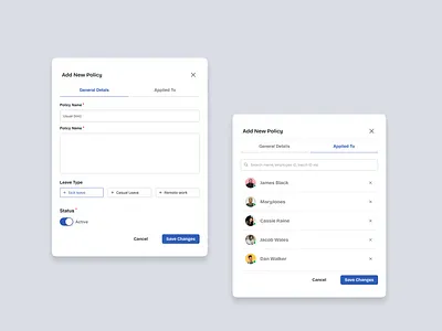 Modal design typography ui ui d