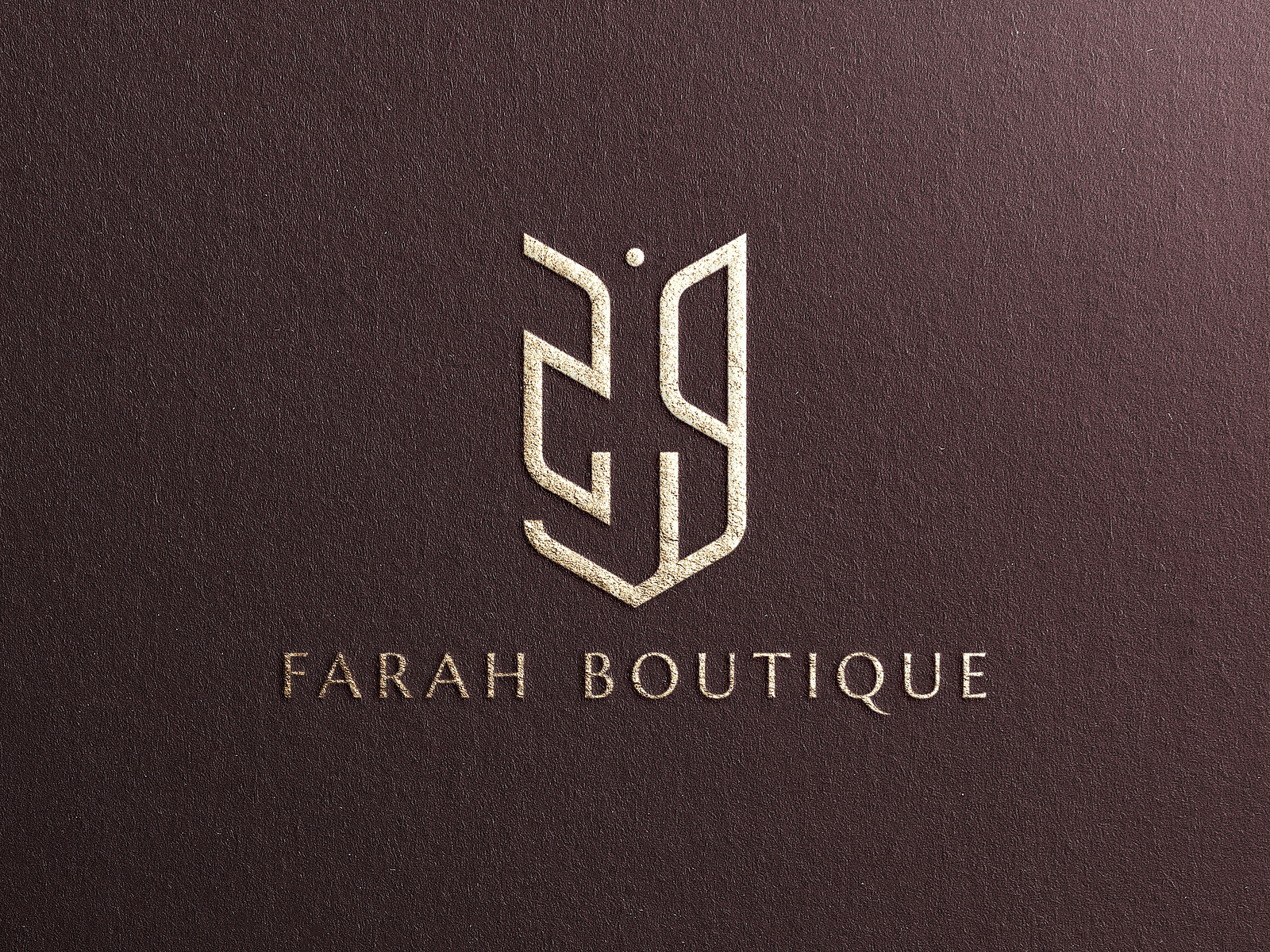 Farah Boutique Muslim Fashion Arabic Logo Design by Setyo Budi Utomo ...