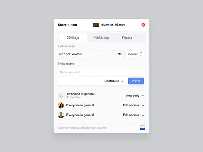 Modal design design ui