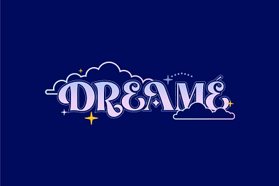 DREAMÉ | LOGO DESIGN & BRAND IDENTITY 3d animation branding graphic design logo motion graphics ui